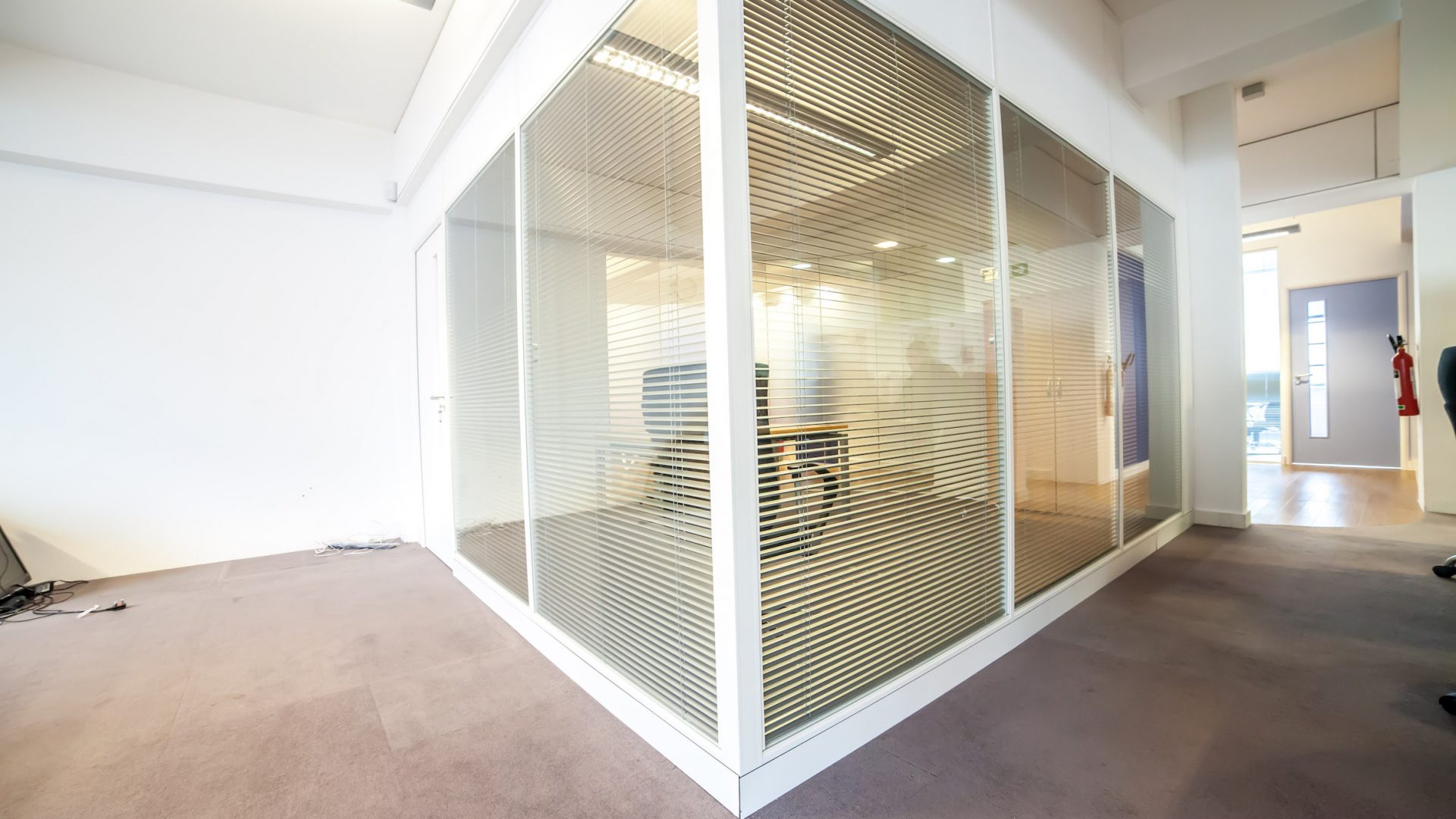 Intent Media glass meeting room Intent Media glass meeting room