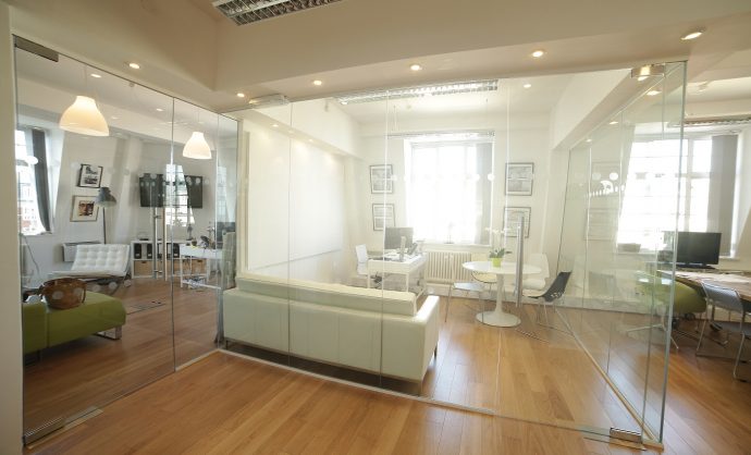 Frameless Glass Partition-Photo №2