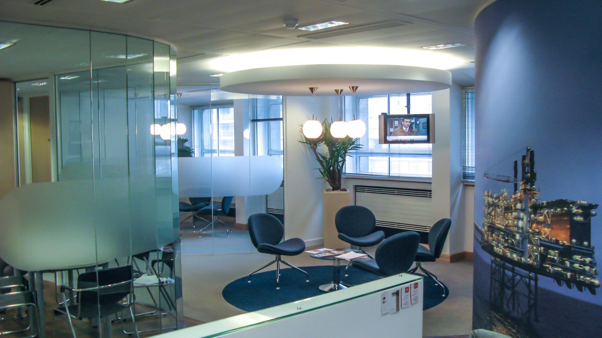 Oil & Gas UK glazed partitions london Oil & Gas UK glazed partitions london
