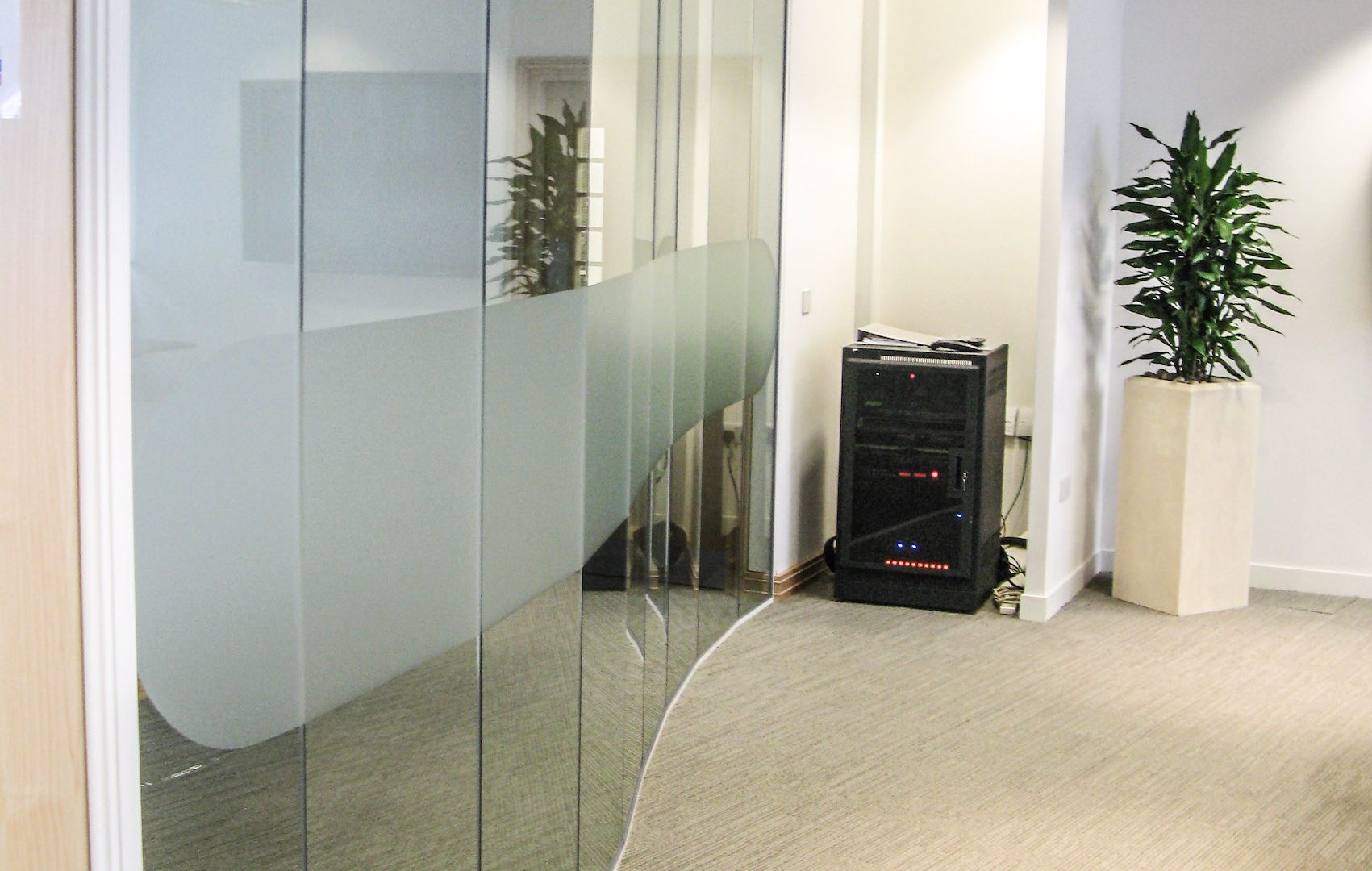 Oil & Gas UK office glazed wall london Oil & Gas UK office glazed wall london