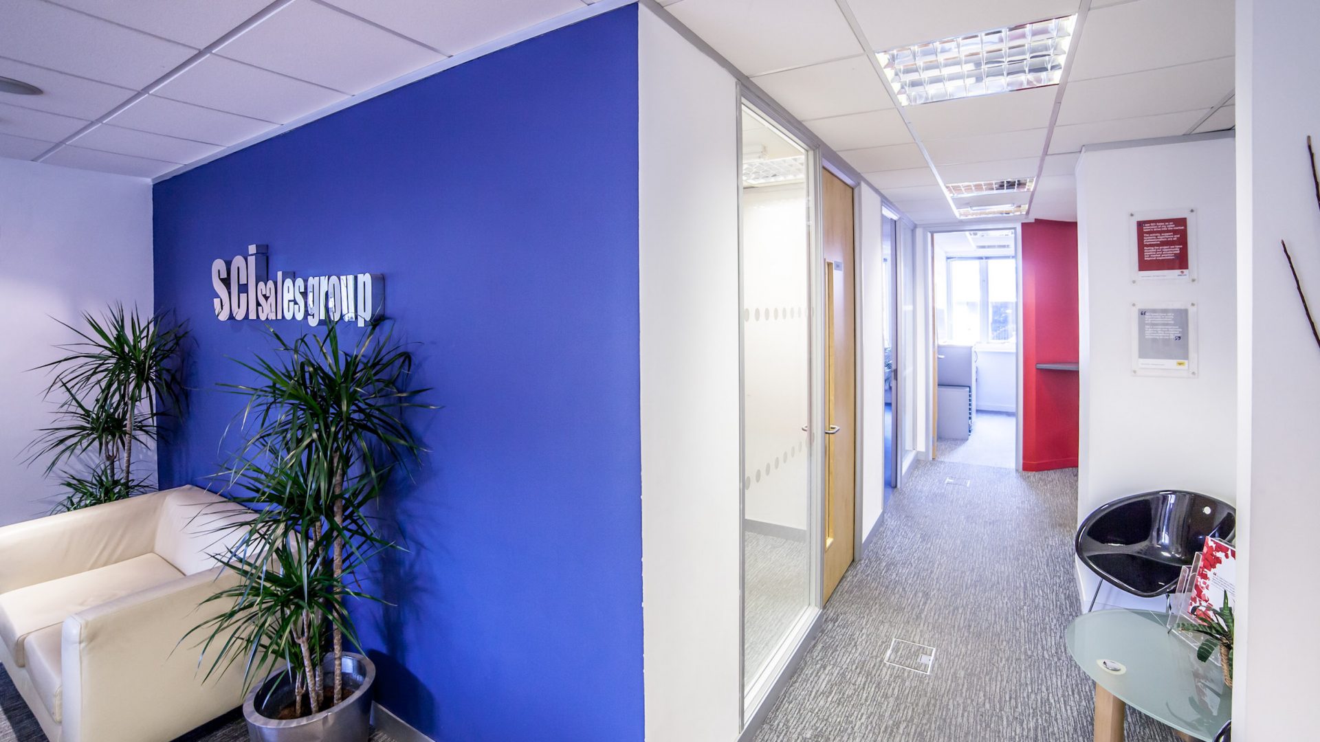 SCi Sales Group glazed wall