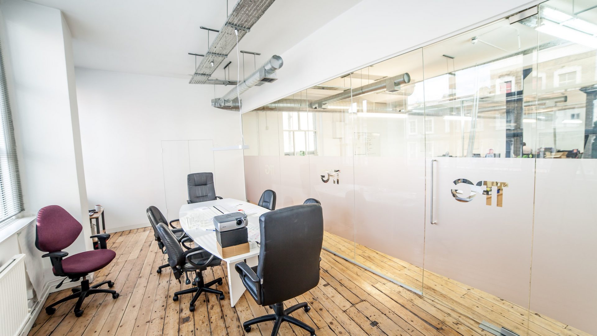 TPG glass meeting room TPG glass meeting room