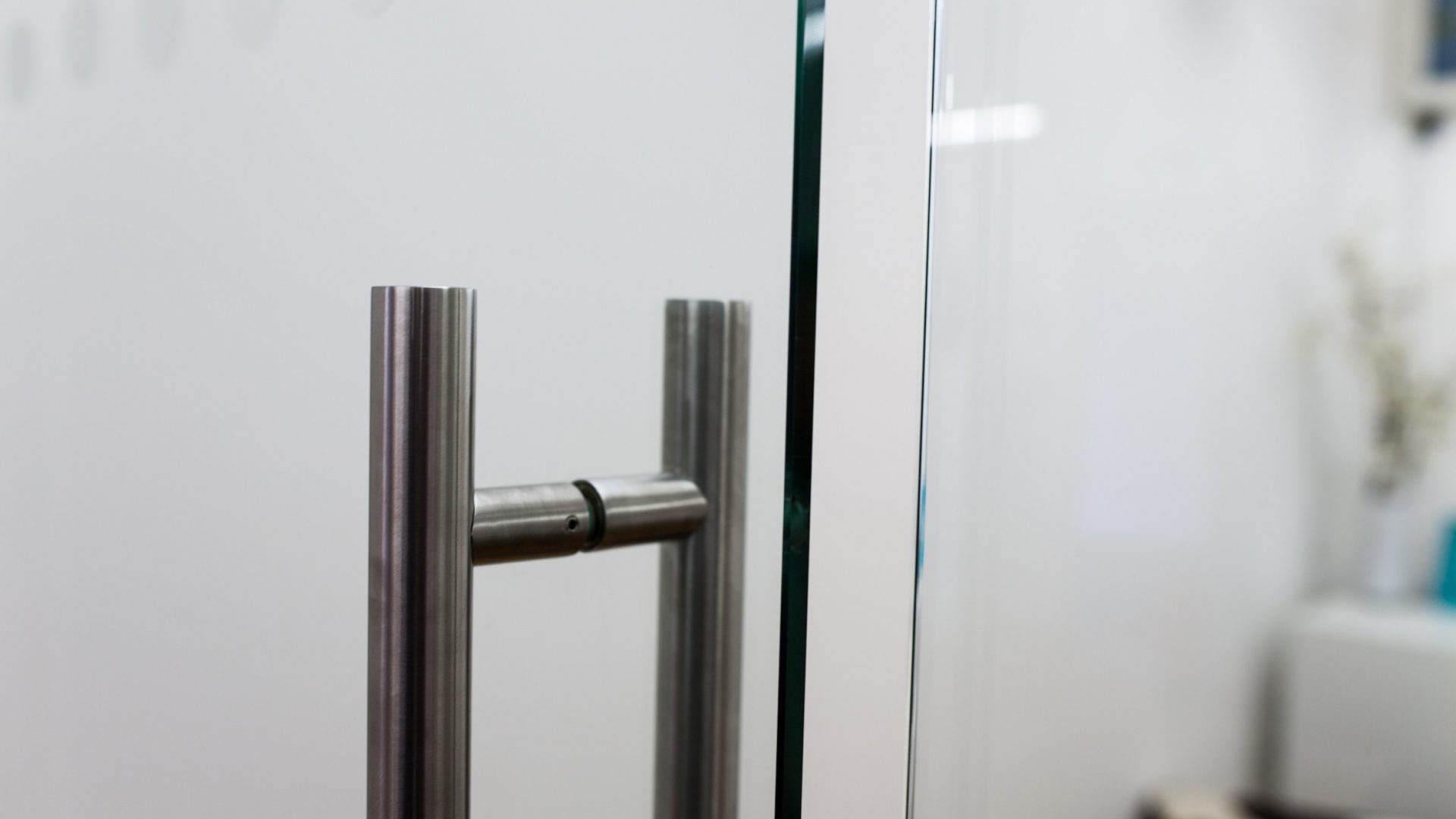 Road Communications single glass door Road Communications single glass door