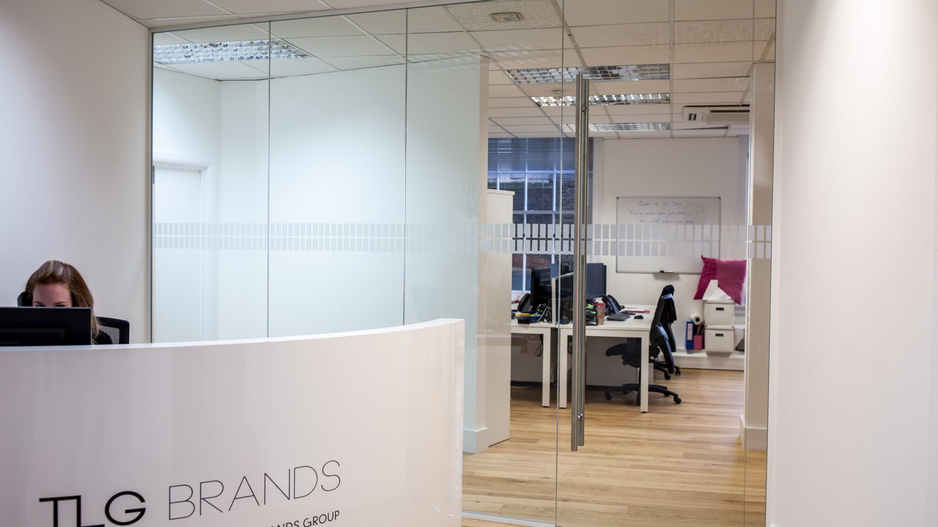 TLG Brands Office Glass Wall TLG Brands Office Glass Wall