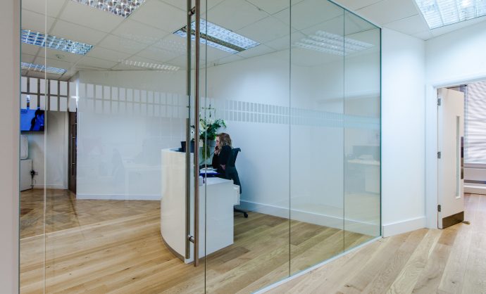 Frameless Glass Partition-Photo №3
