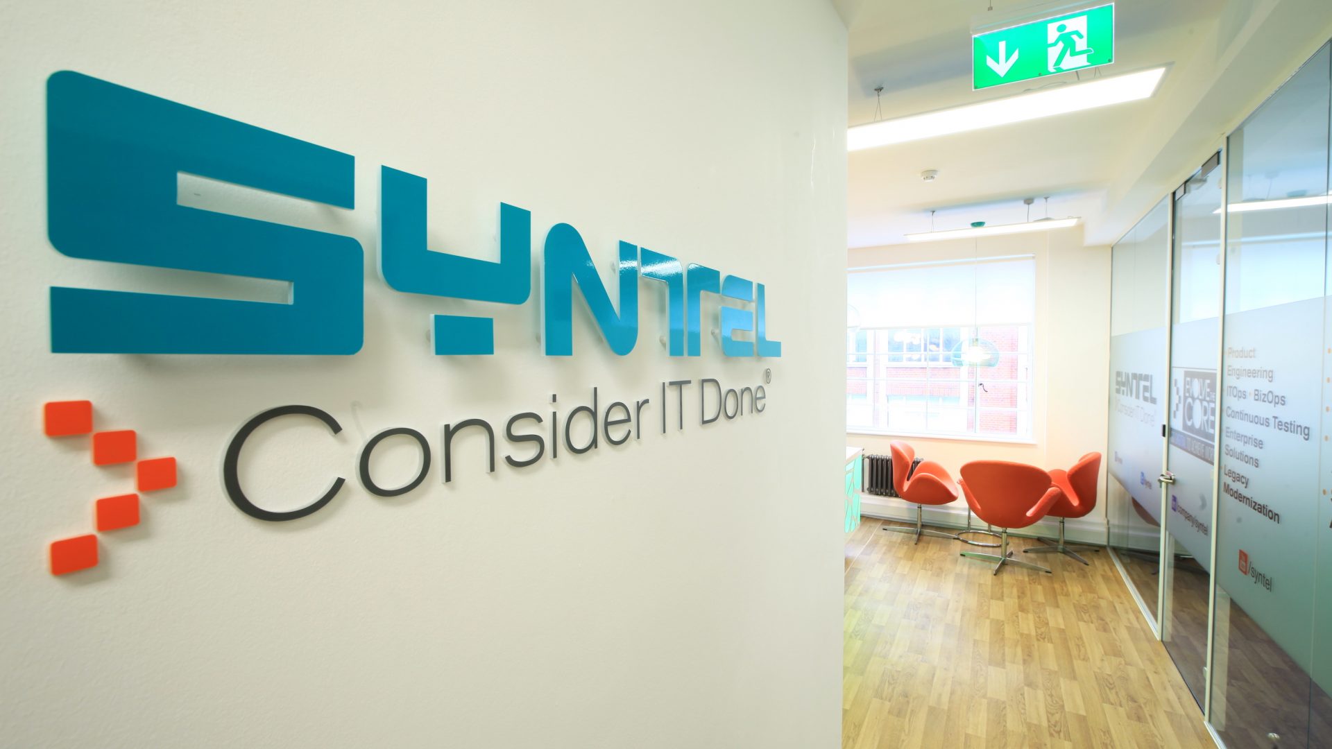 Syntel Glass Wall Syntel Glass Wall