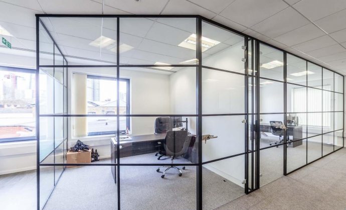 Modern Glass Partition-Photo №10
