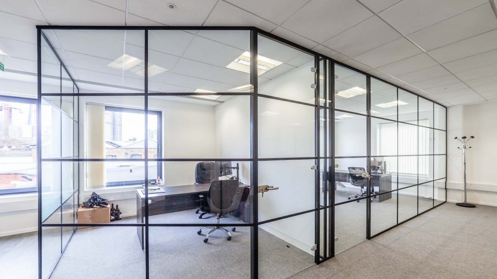Borough Engineering glass walls for the office Borough Engineering glass walls for the office
