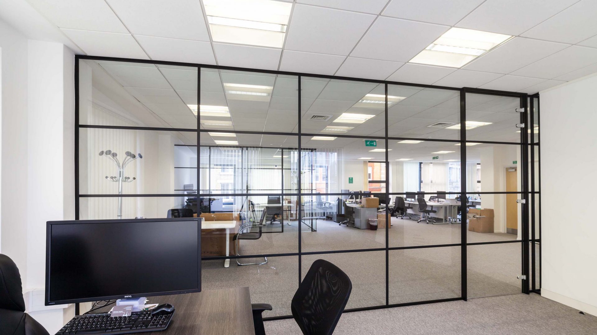 Borough Engineering glass partitioning for new office Borough Engineering glass partitioning for new office