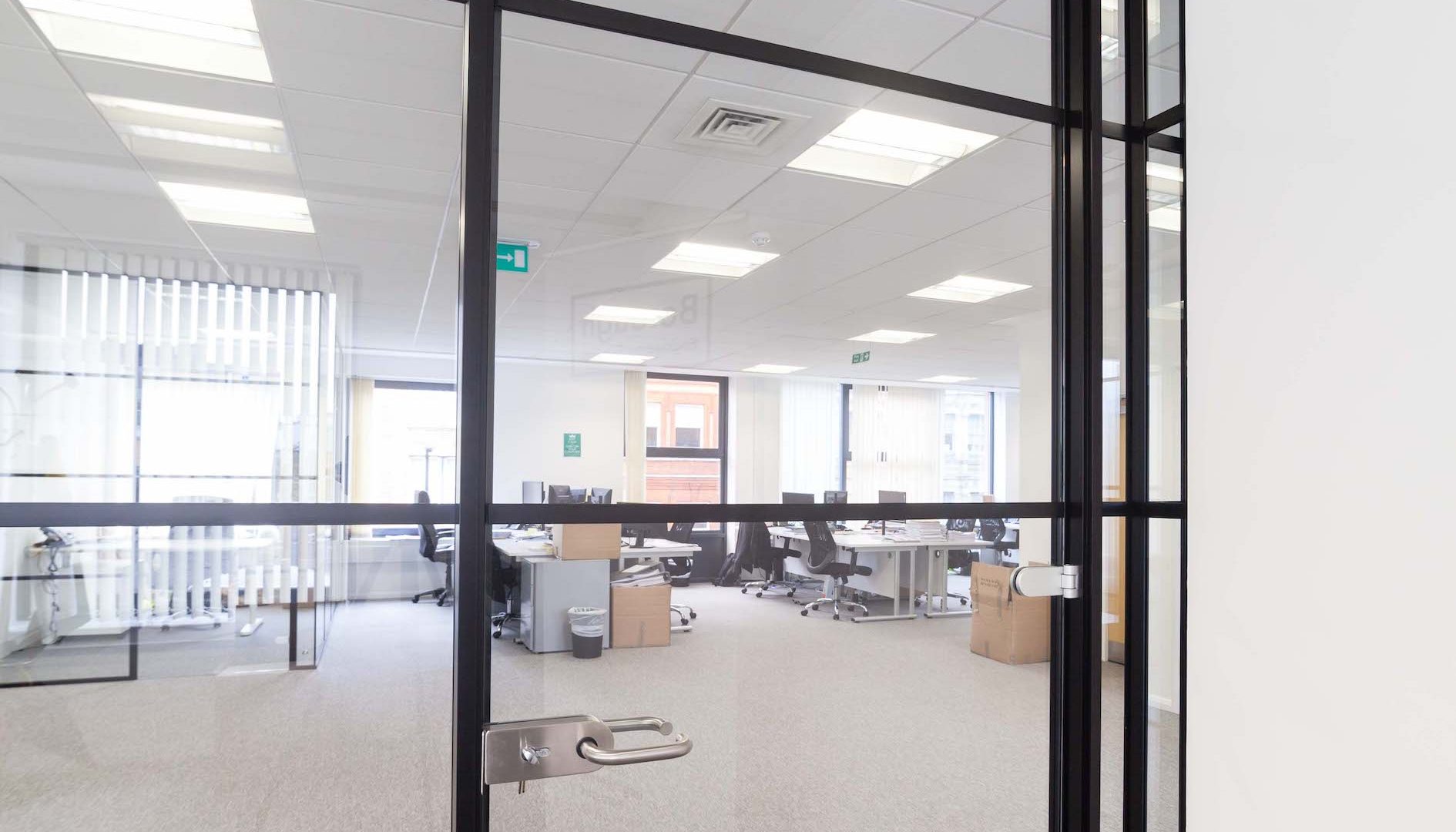 Borough Engineering glass partitioning for new office Borough Engineering glass partitioning for new office