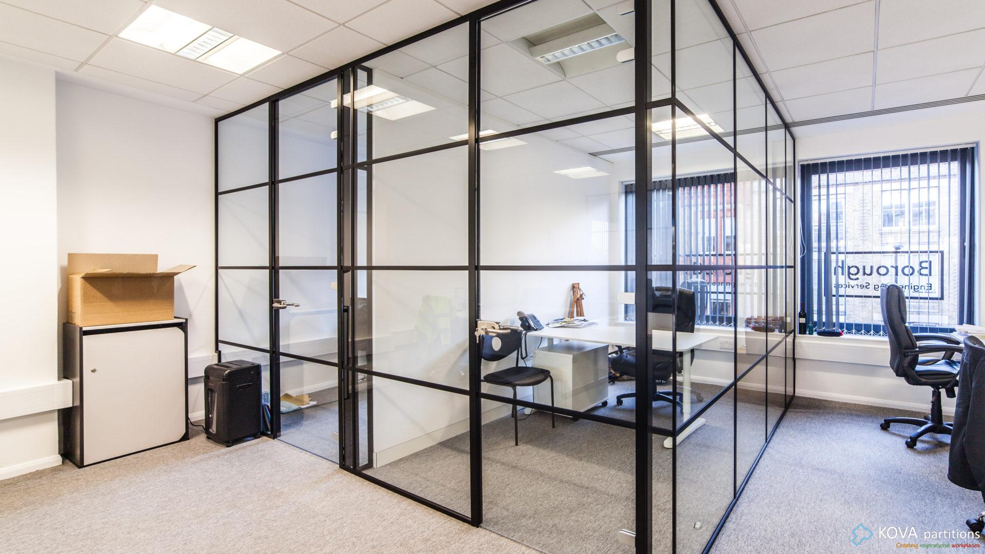 Work examples Black framed partition-Photo №7 Work examples Black framed partition-Photo №7