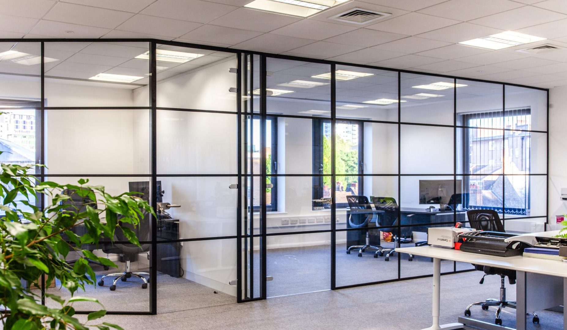 Work examples Black framed partition-Photo №25 Work examples Black framed partition-Photo №25