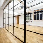 INDUSTRIAL STYLE BLACK FRAMED PARTITION-thumbnail №8