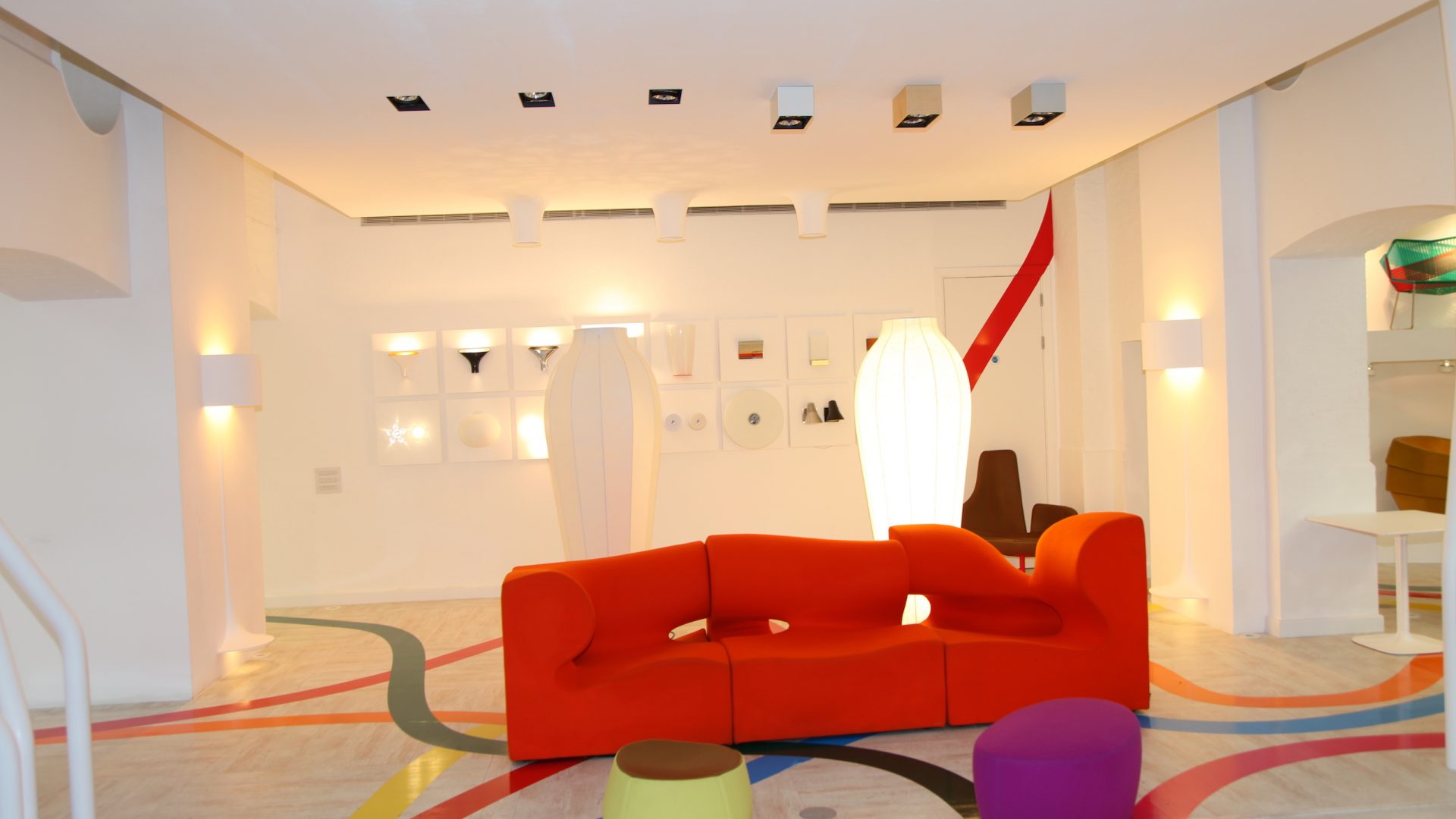 Flos glass partitioning Flos glass partitioning