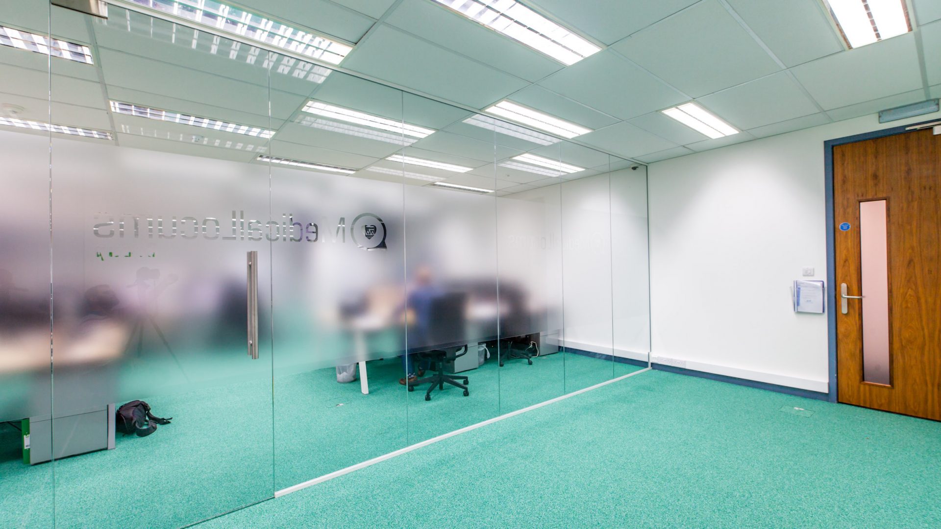 Medical Locums glass walls Medical Locums glass walls