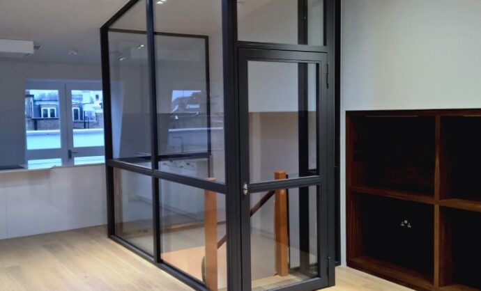 Fire Rated glass partition-Photo №4