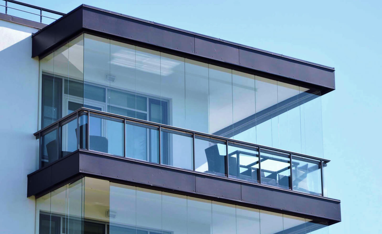Balcony Glass Work