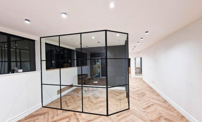 Aluminium Frame Glass Partition-Photo №92