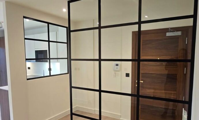 Aluminium Frame Glass Partition-Photo №91