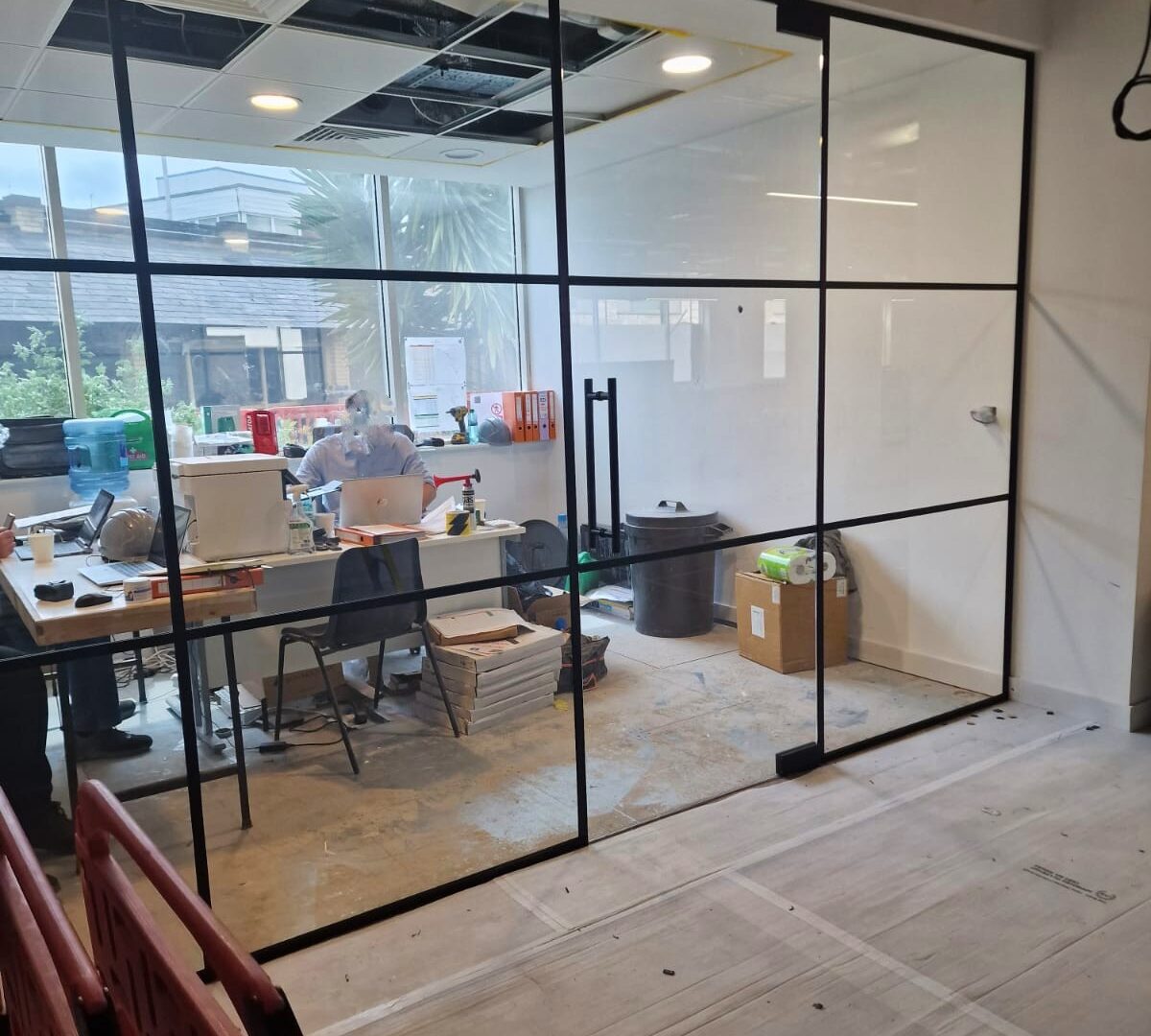 Work examples Black framed partition-Photo №33 Work examples Black framed partition-Photo №33