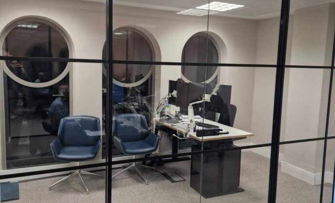 Aluminium Frame Glass Partition-Photo №88