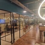 Industrial Style Black Framed Partition-thumbnail №45