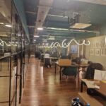 Industrial Style Black Framed Partition-thumbnail №44