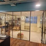 Industrial Style Black Framed Partition-thumbnail №43