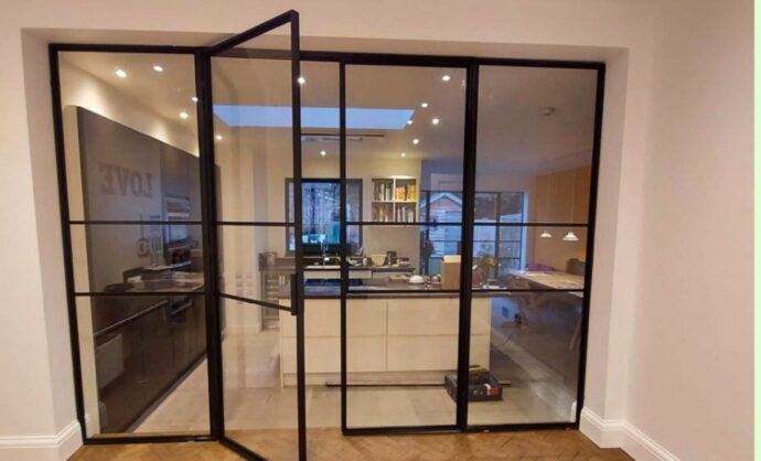 Aluminium Frame Glass Partition-Photo №77