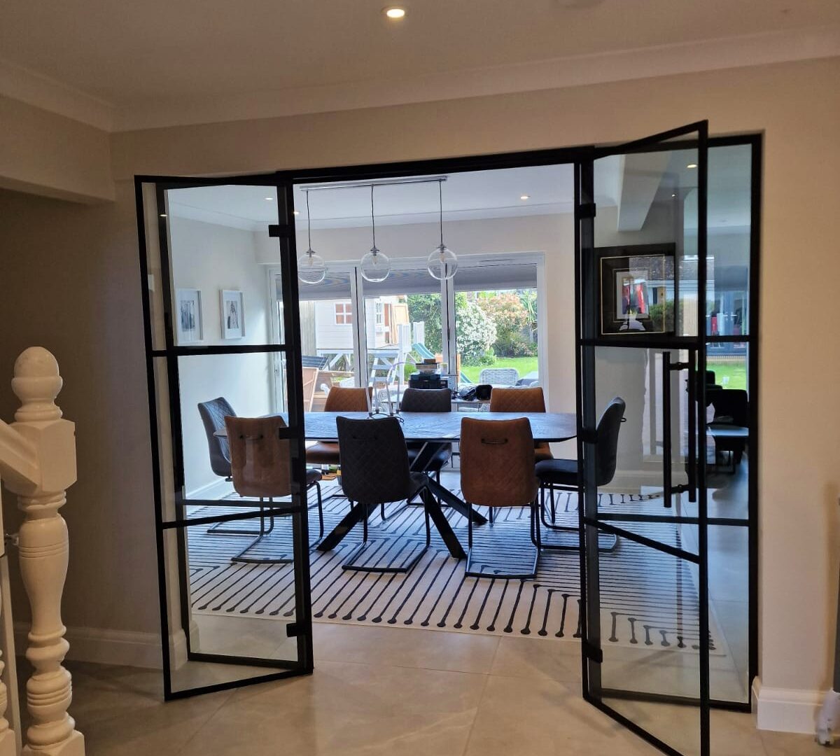 Work examples Black framed partition-Photo №64 Work examples Black framed partition-Photo №64