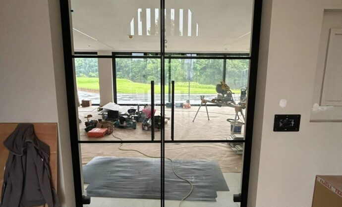 Modern Glass Partition-Photo №44