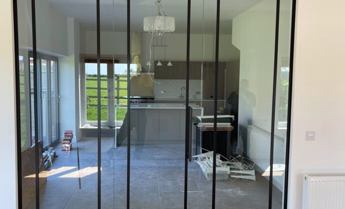 Modern Glass Partition-Photo №43