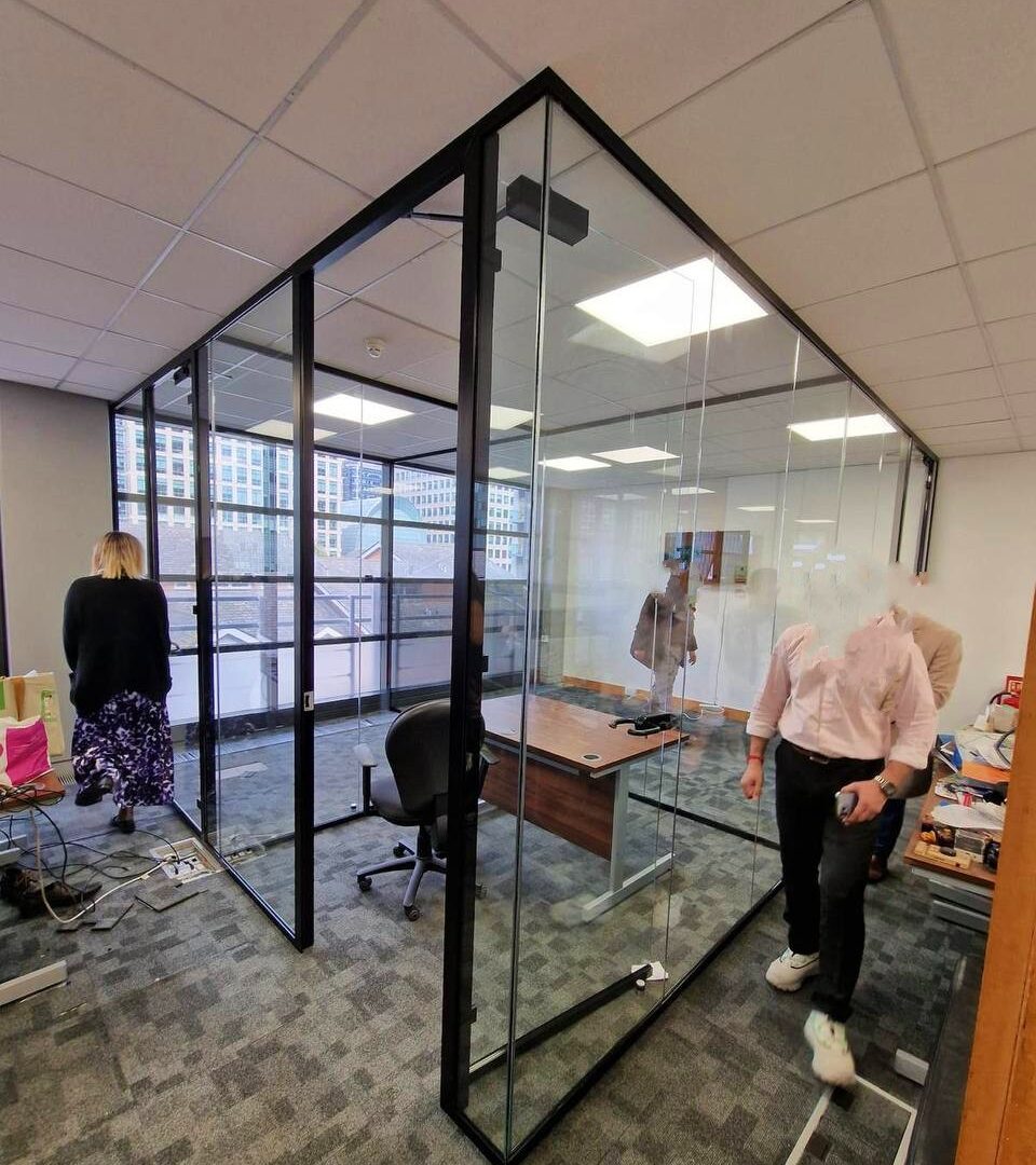 Work examples Black framed partition-Photo №41 Work examples Black framed partition-Photo №41