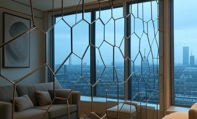 Mirror wall cladding