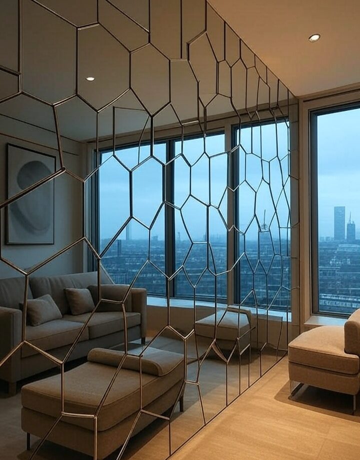 Mirror Cladding- Kova Partitions