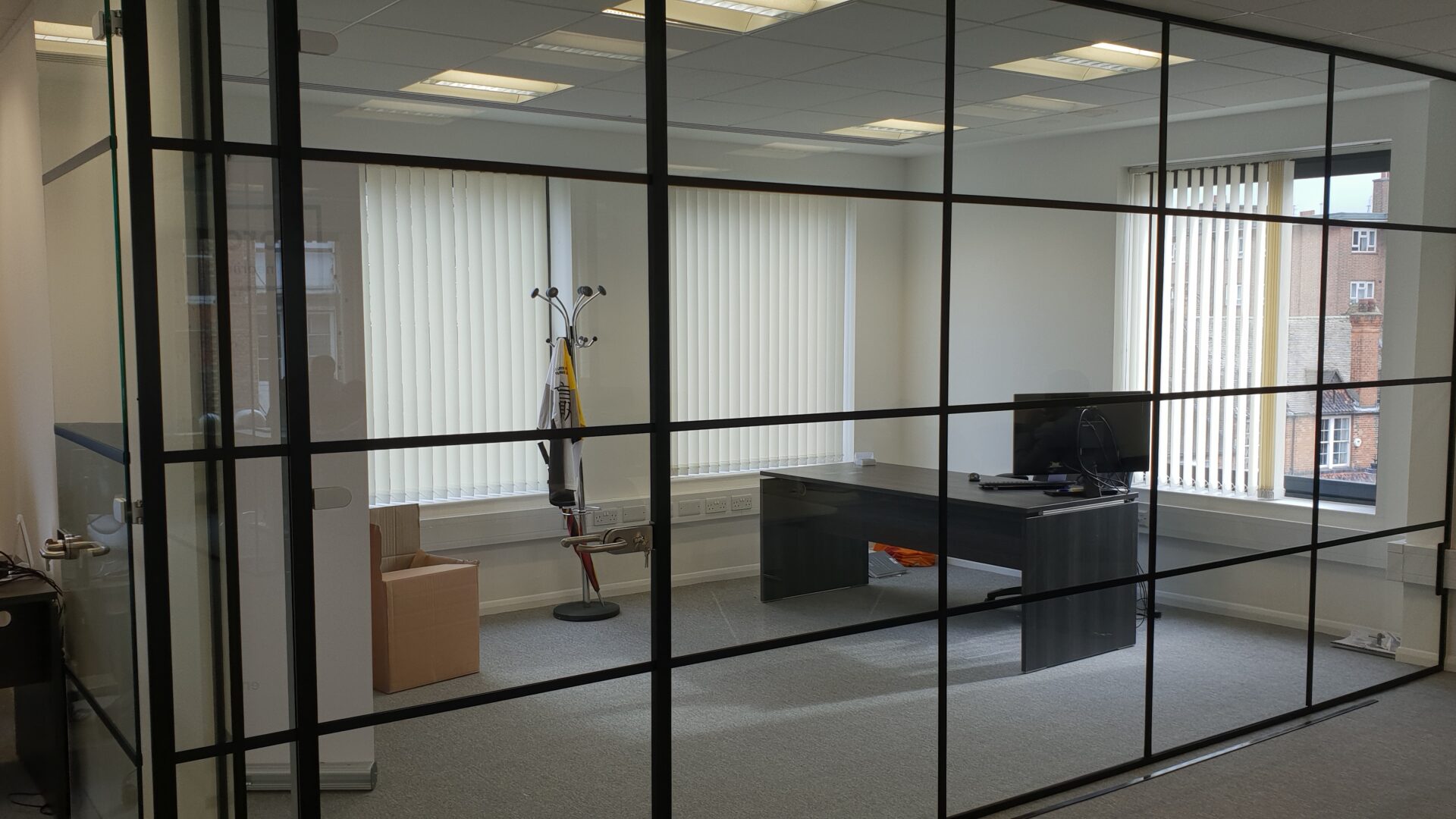 Work examples Black framed partition-Photo №74 Work examples Black framed partition-Photo №74