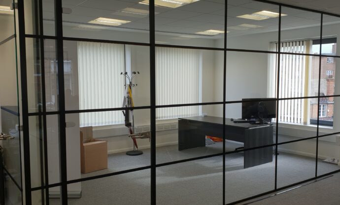 Aluminium Frame Glass Partition-Photo №64