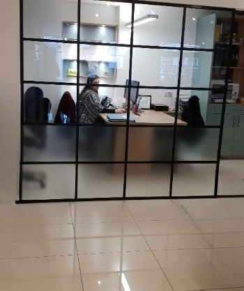 Aluminium Frame Glass Partition-Photo №62