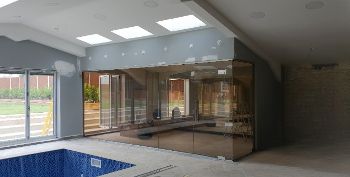 Glass Partitions for Swimming Pool and Wet Areas-Photo №16