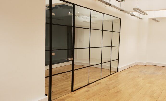 Aluminium Frame Glass Partition-Photo №60