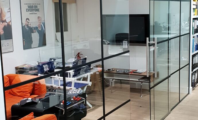 Aluminium Frame Glass Partition-Photo №67