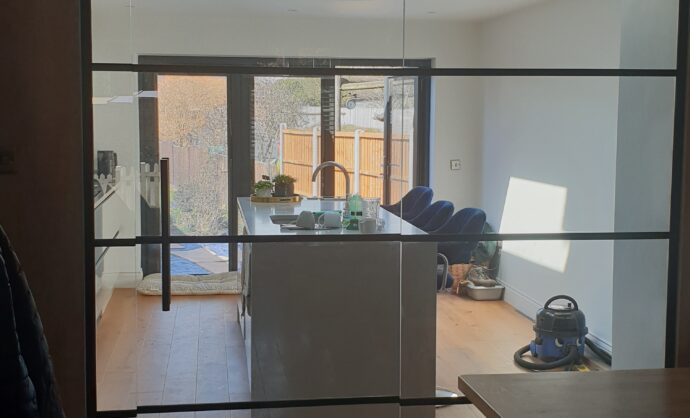 Aluminium Frame Glass Partition-Photo №46