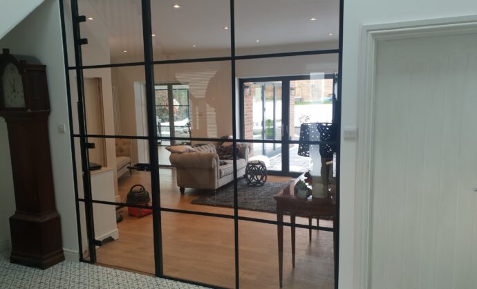 Aluminium Frame Glass Partition-Photo №48