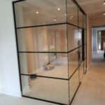 Industrial Style Black Framed Partition-thumbnail №22