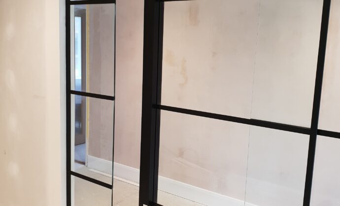 Aluminium Frame Glass Partition-Photo №53