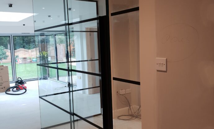 Aluminium Frame Glass Partition-Photo №54