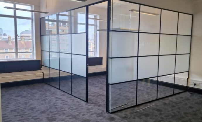 Acoustic glass partition-Photo №22