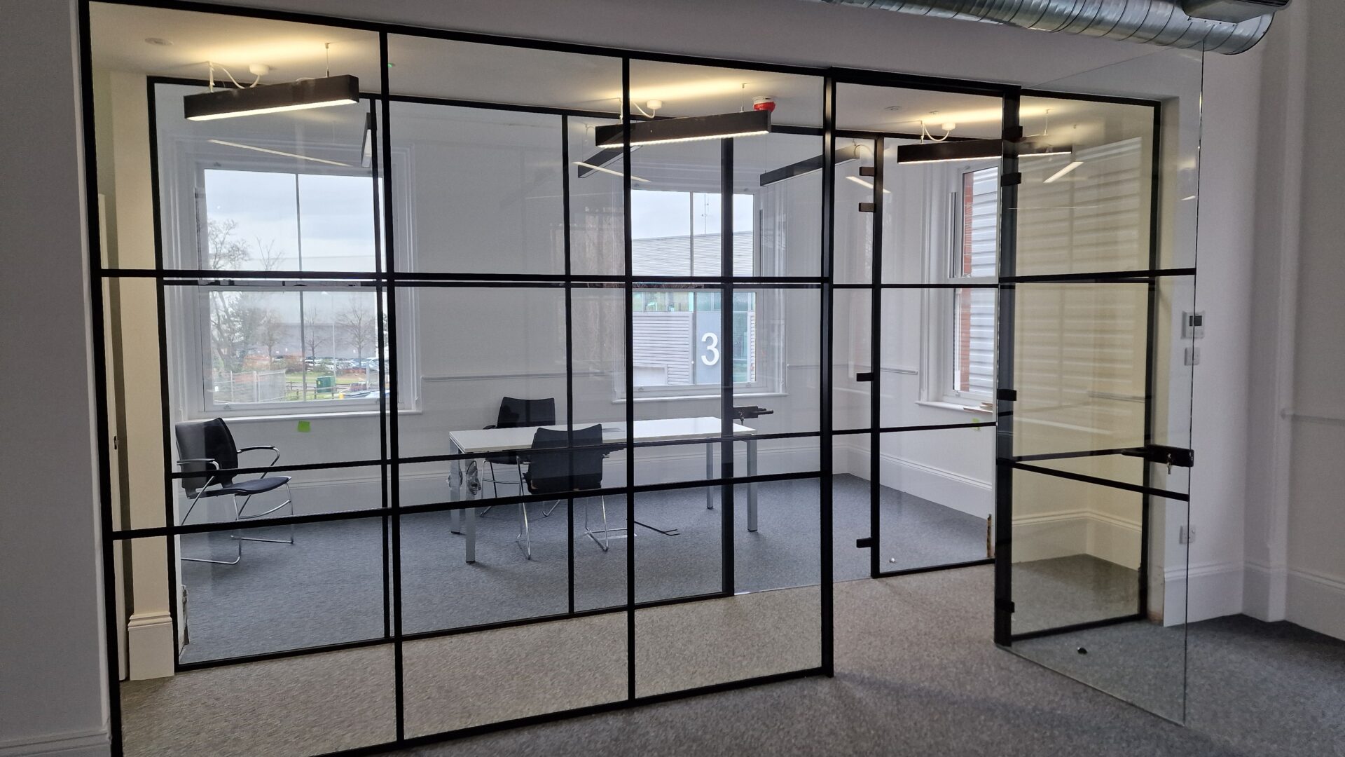 Work examples Black framed partition-Photo №83 Work examples Black framed partition-Photo №83