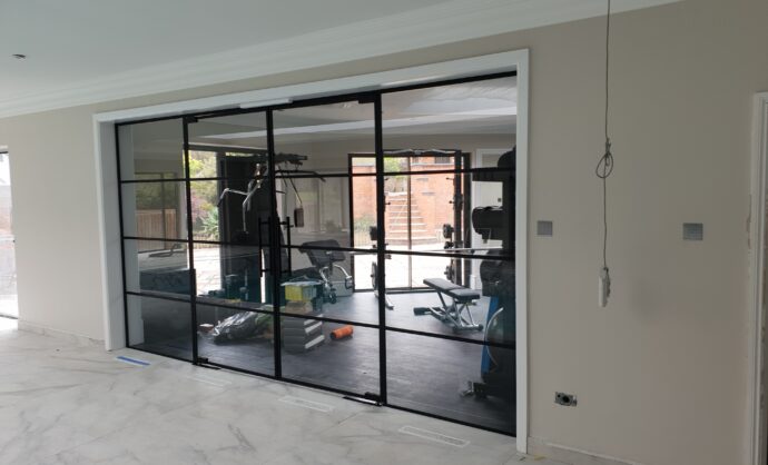 Aluminium Frame Glass Partition-Photo №35