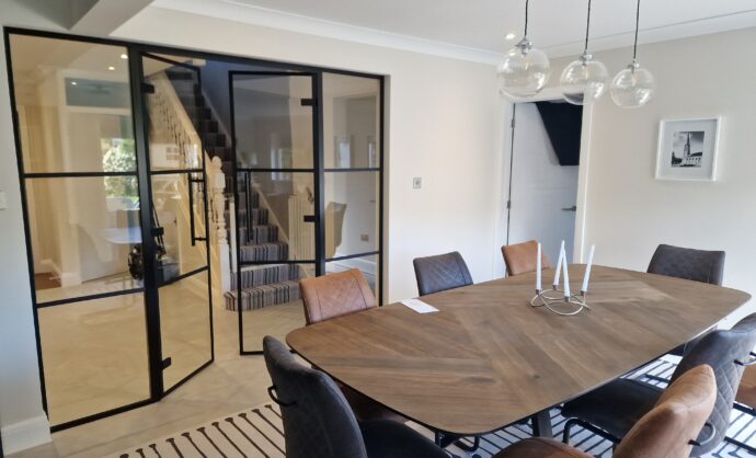 Aluminium Frame Glass Partition-Photo №10